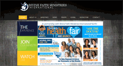 Desktop Screenshot of divinefaith.org